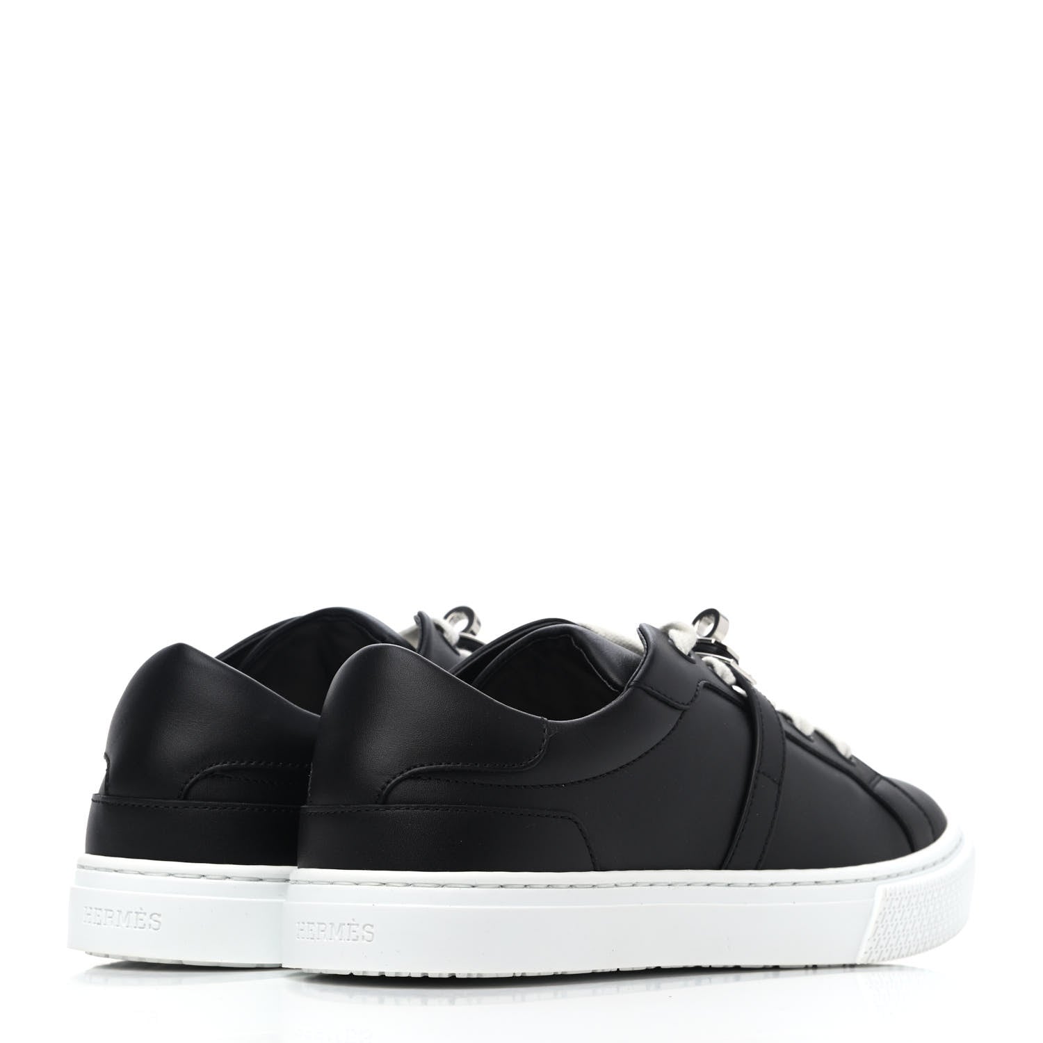 Hermes Calfskin Day Sneakers 35 Black 3 of 4