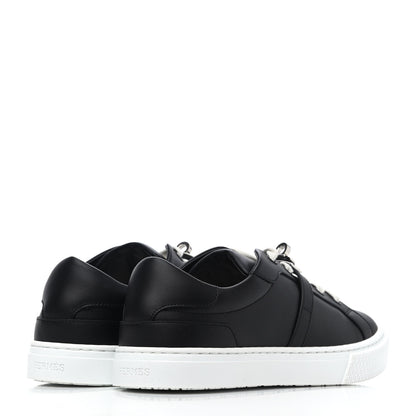 Hermes Calfskin Day Sneakers 35 Black 3 of 4
