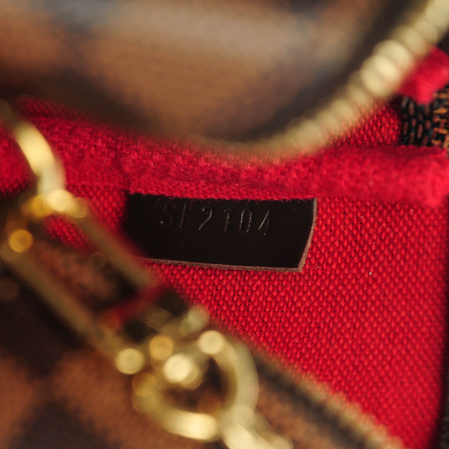 Louis Vuitton Damier Ebene Mini Pochette Accessories 7 of 7