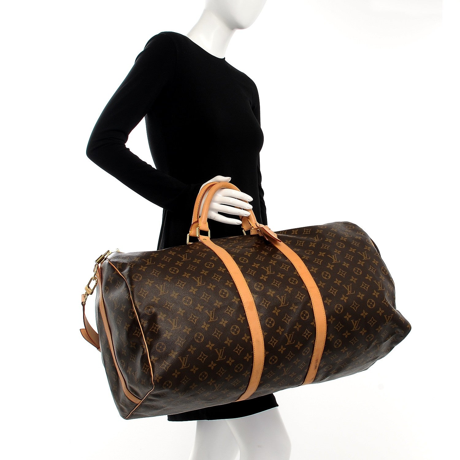 Louis Vuitton Monogram Keepall Bandouliere 60 3 of 12