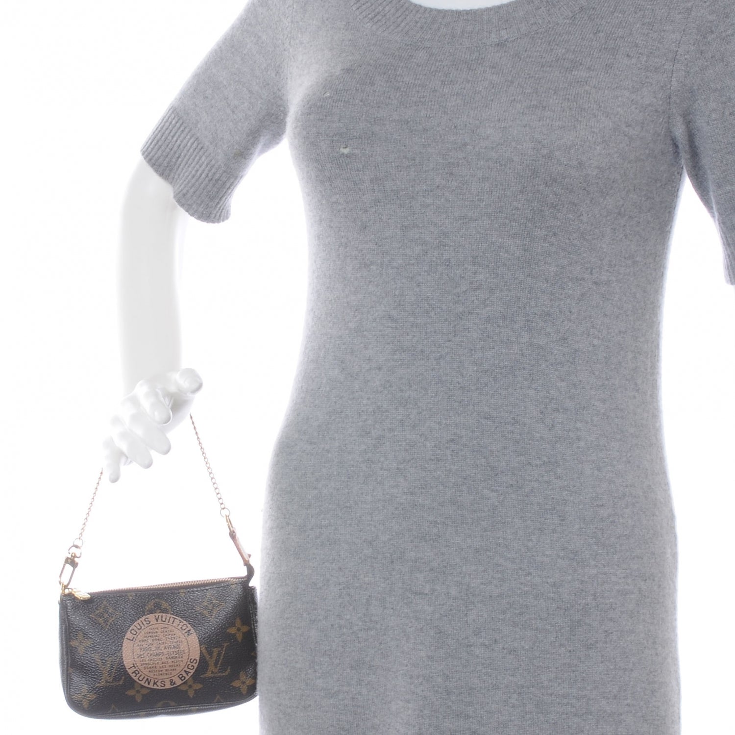Louis Vuitton Monogram Complice Trunks and Bags Mini Pochette Accessories Beige 2 of 7