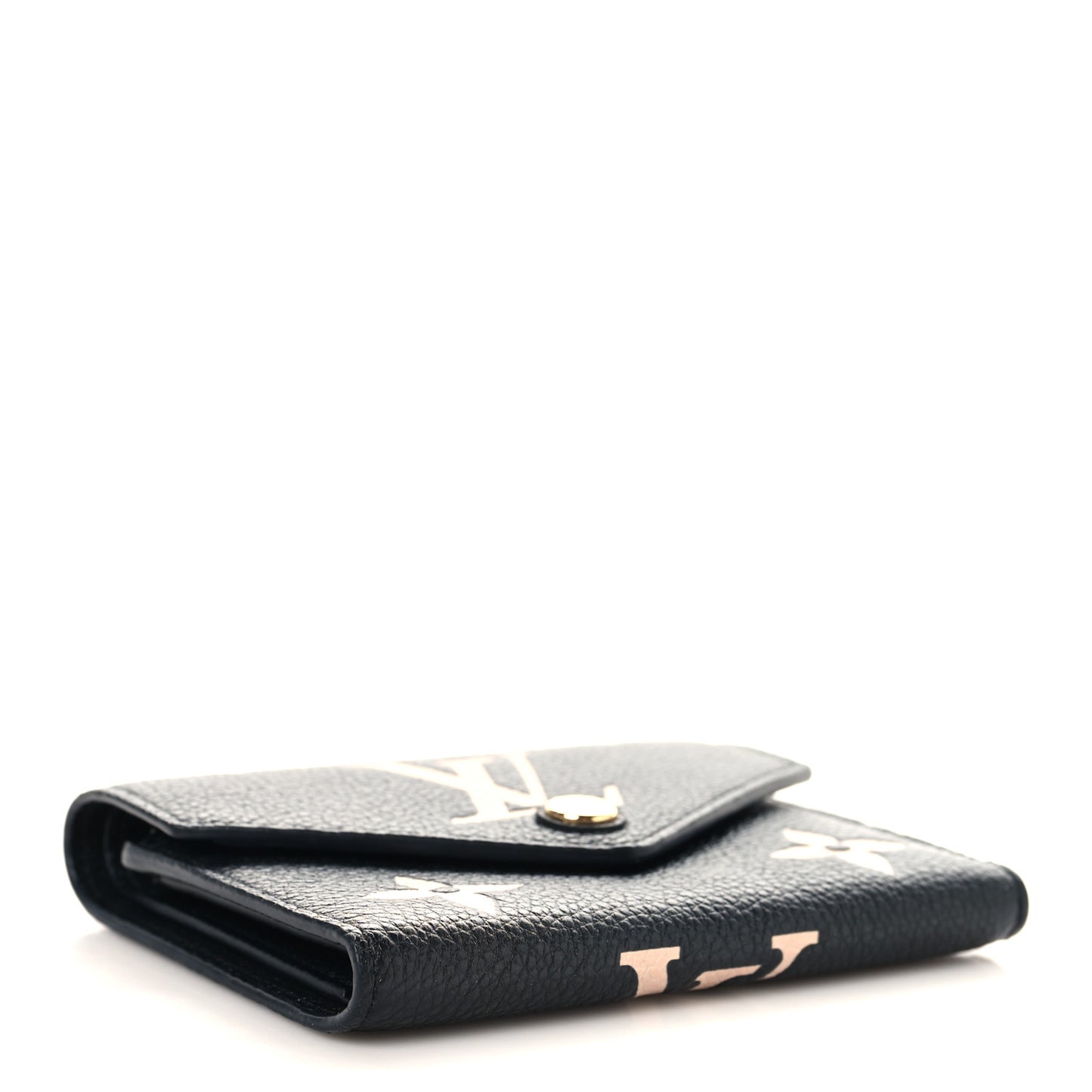 Empreinte Monogram Giant Victorine Wallet Black Beige