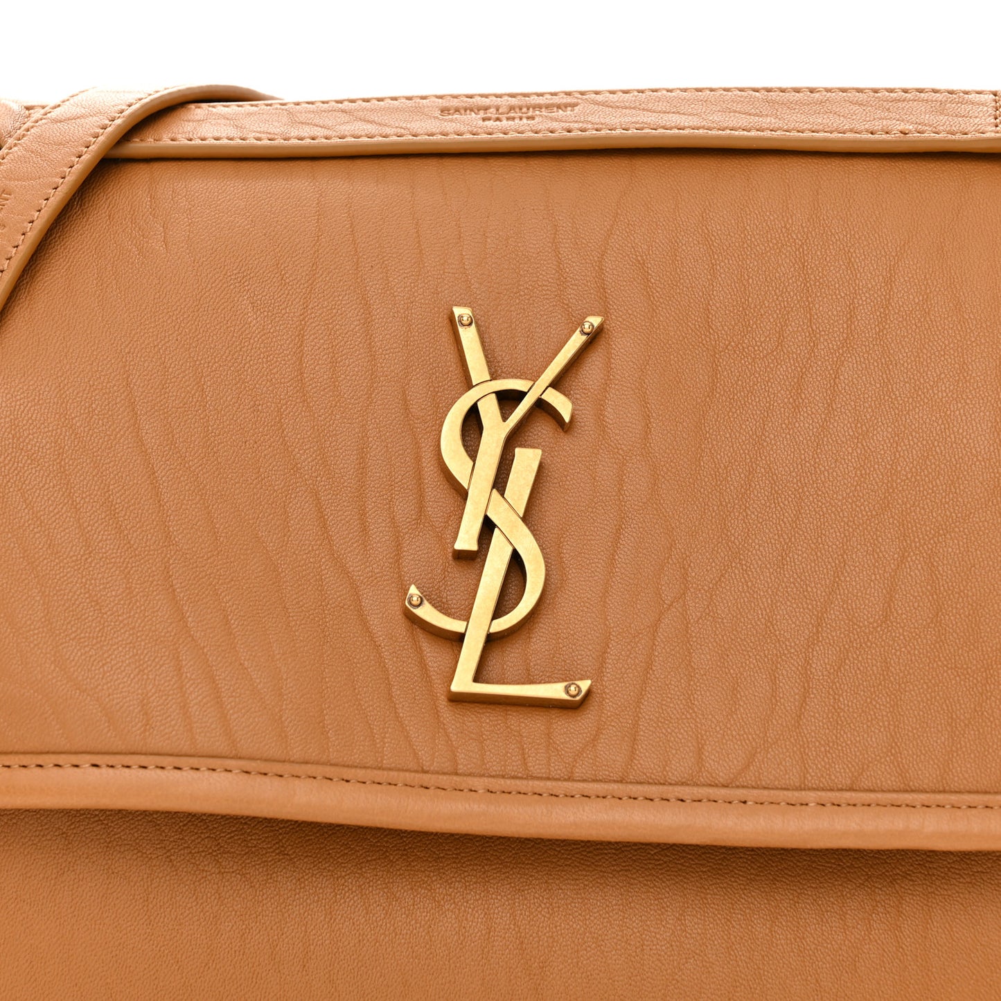 Grained Lambskin Monogram Medium Niki Chain Satchel Dark Sun