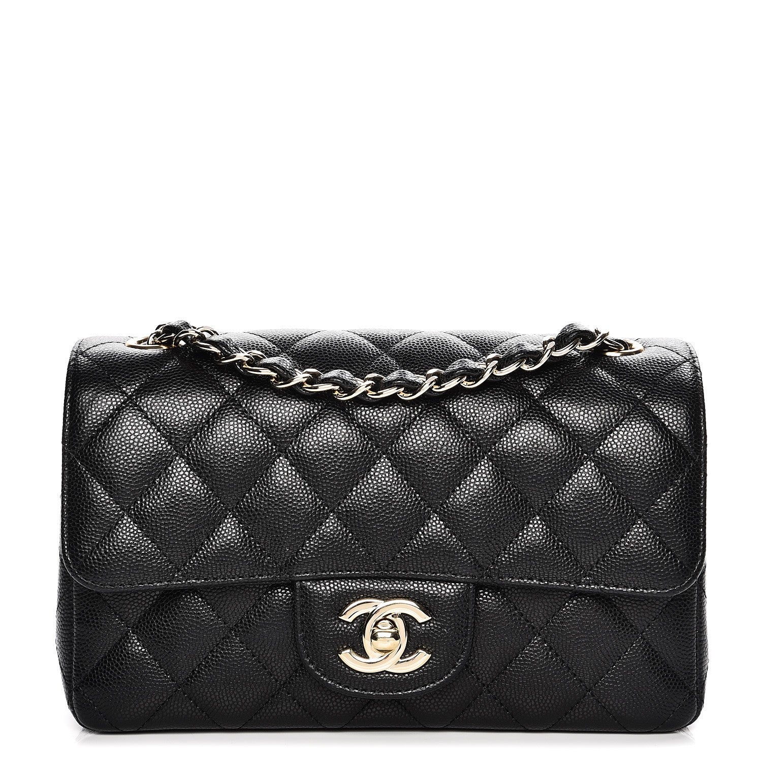 Chanel Caviar Quilted Mini Rectangular Flap Black 1 of 8
