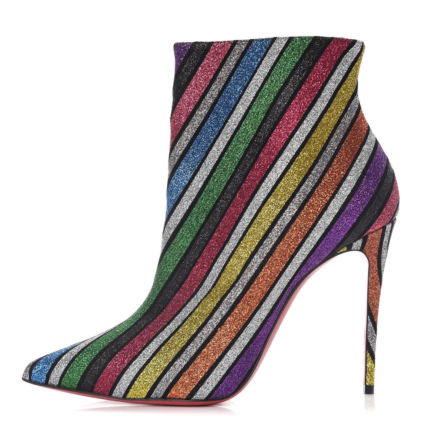 Suede Stripyglitter So Kate Booty 100 Ankle Boots 39.5 Multi