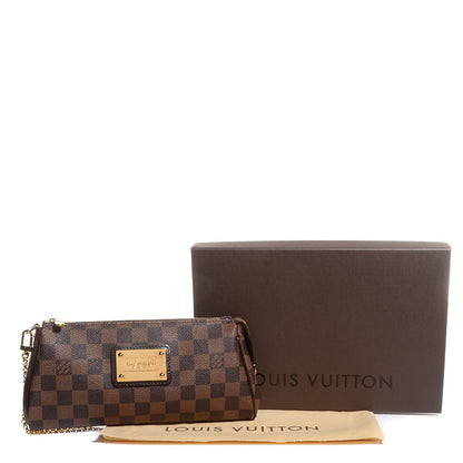 Louis Vuitton Damier Ebene Eva Clutch 4 of 10