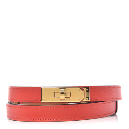 Hermes Epsom Kelly Belt Rouge Tomate 1 of 6