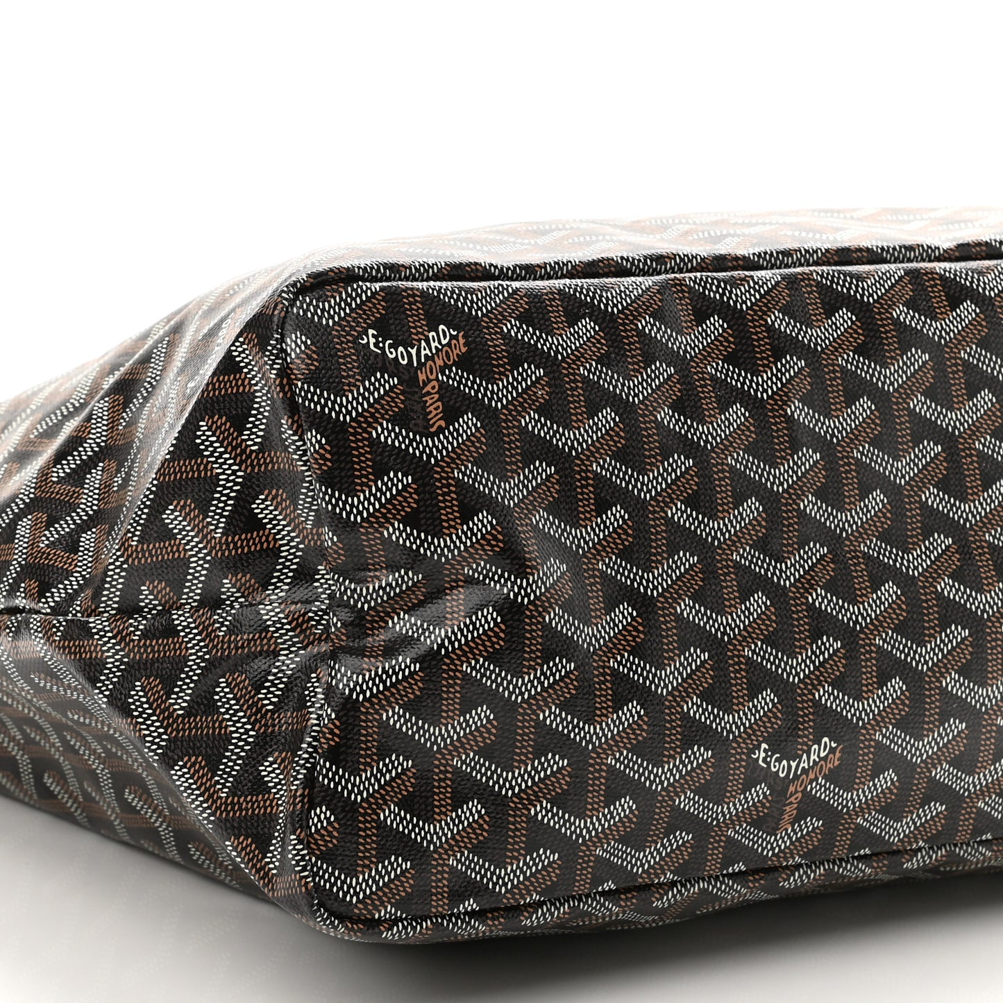 Goyardine Saint Louis PM Black Gold
