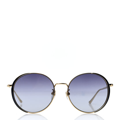 Gucci Round Sunglasses GG0401SK Gold 2 of 4