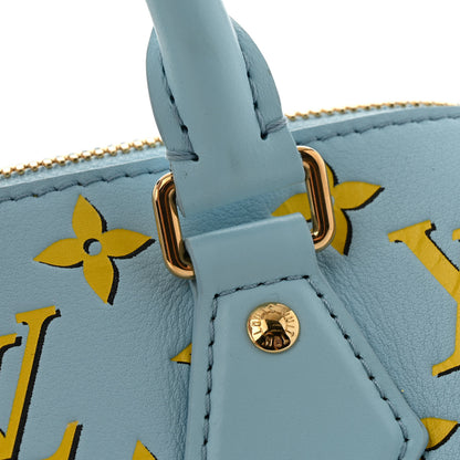 Louis Vuitton Empreinte Monogram Speedy Bandouliere 20 Baby Blue 11 of 11