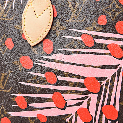 Louis Vuitton Monogram Jungle Dots Neo Neverfull MM Sugar Pink Poppy 11 of 12