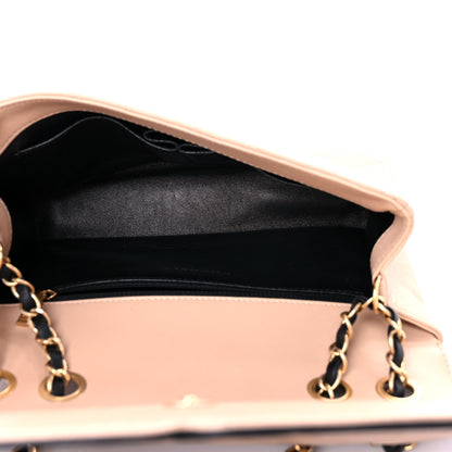 Chanel Caviar Quilted Medium CC Filigree Flap Beige Black 5 of 15
