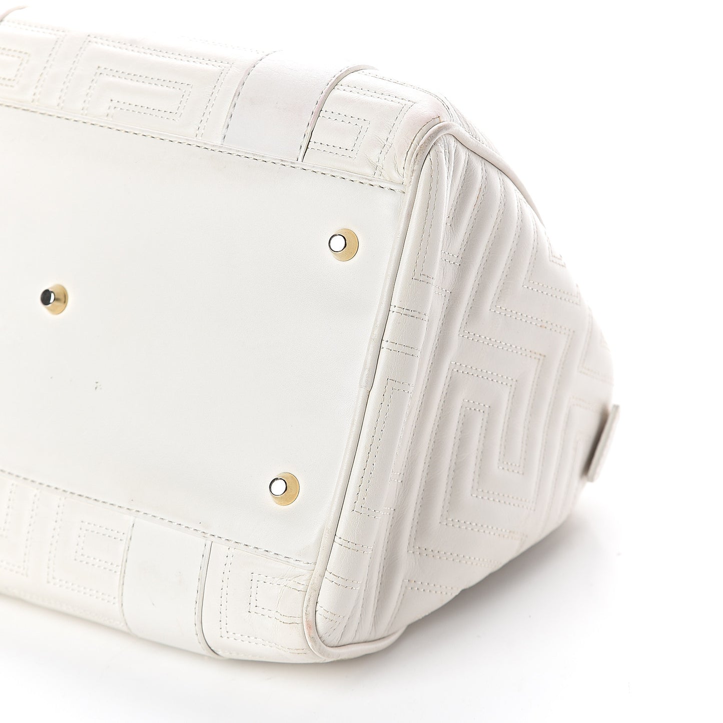 Nappa Barocco Couture Snap Out Of It Bag White