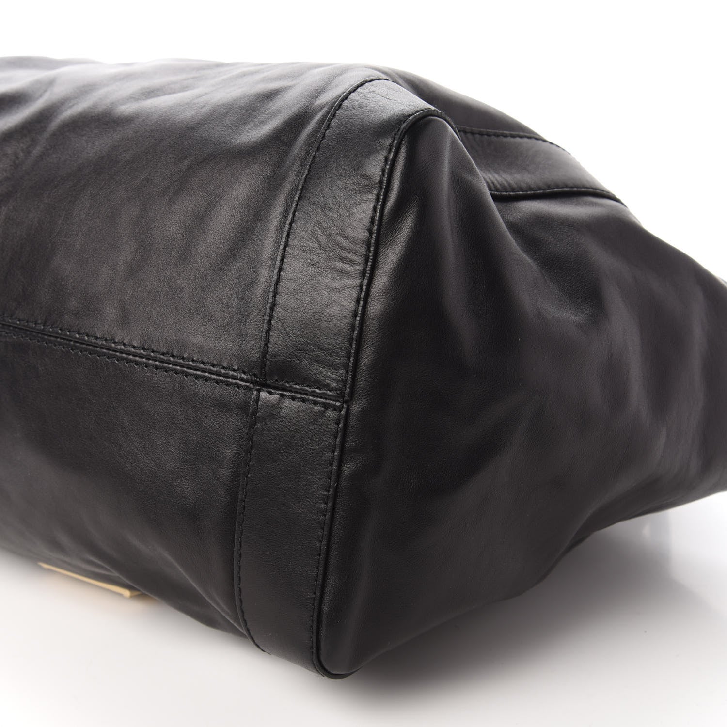 Valentino Garavani Nappa Double Pocket Bow Tote Black 7 of 9