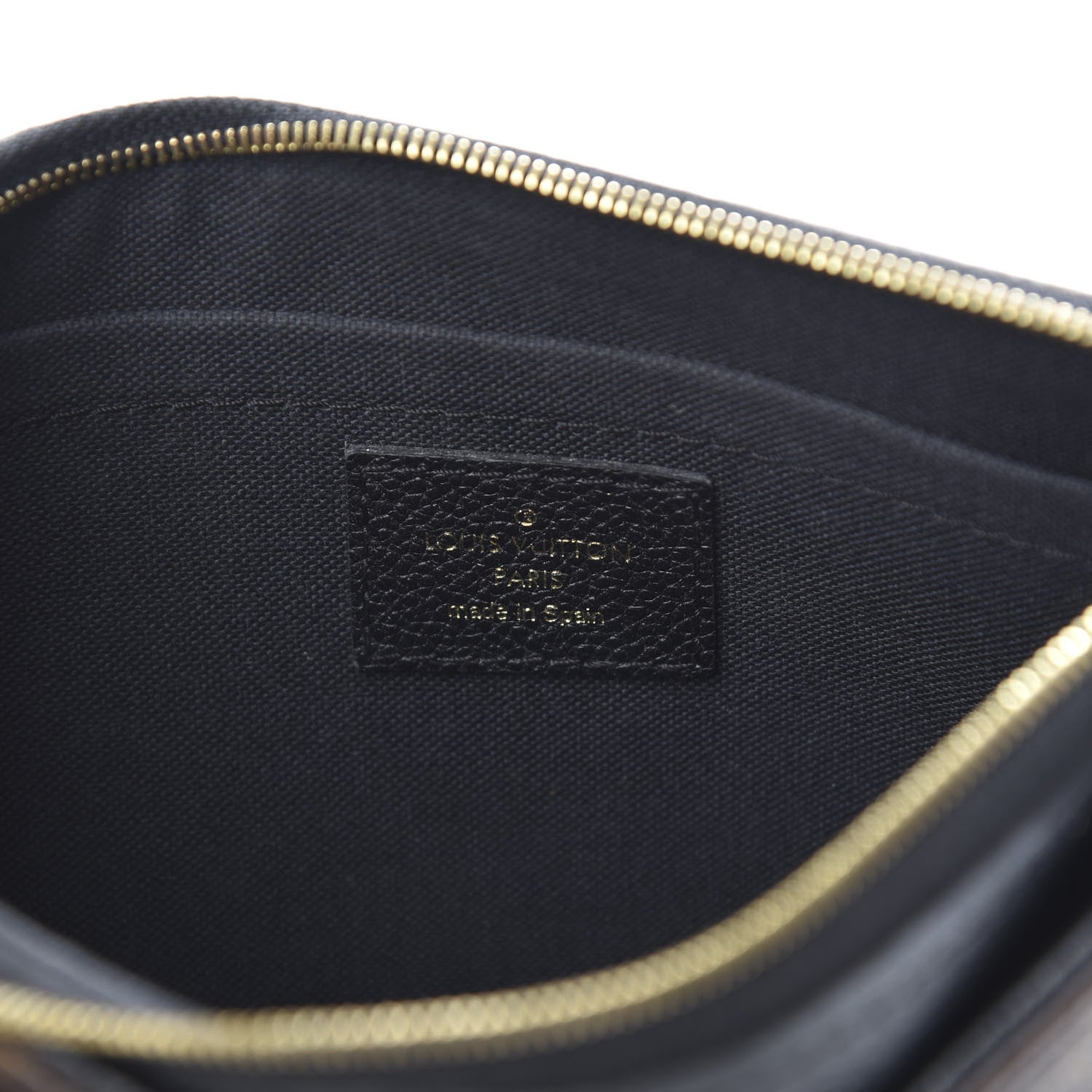 Louis Vuitton Monogram Pallas Clutch Black 6 of 12