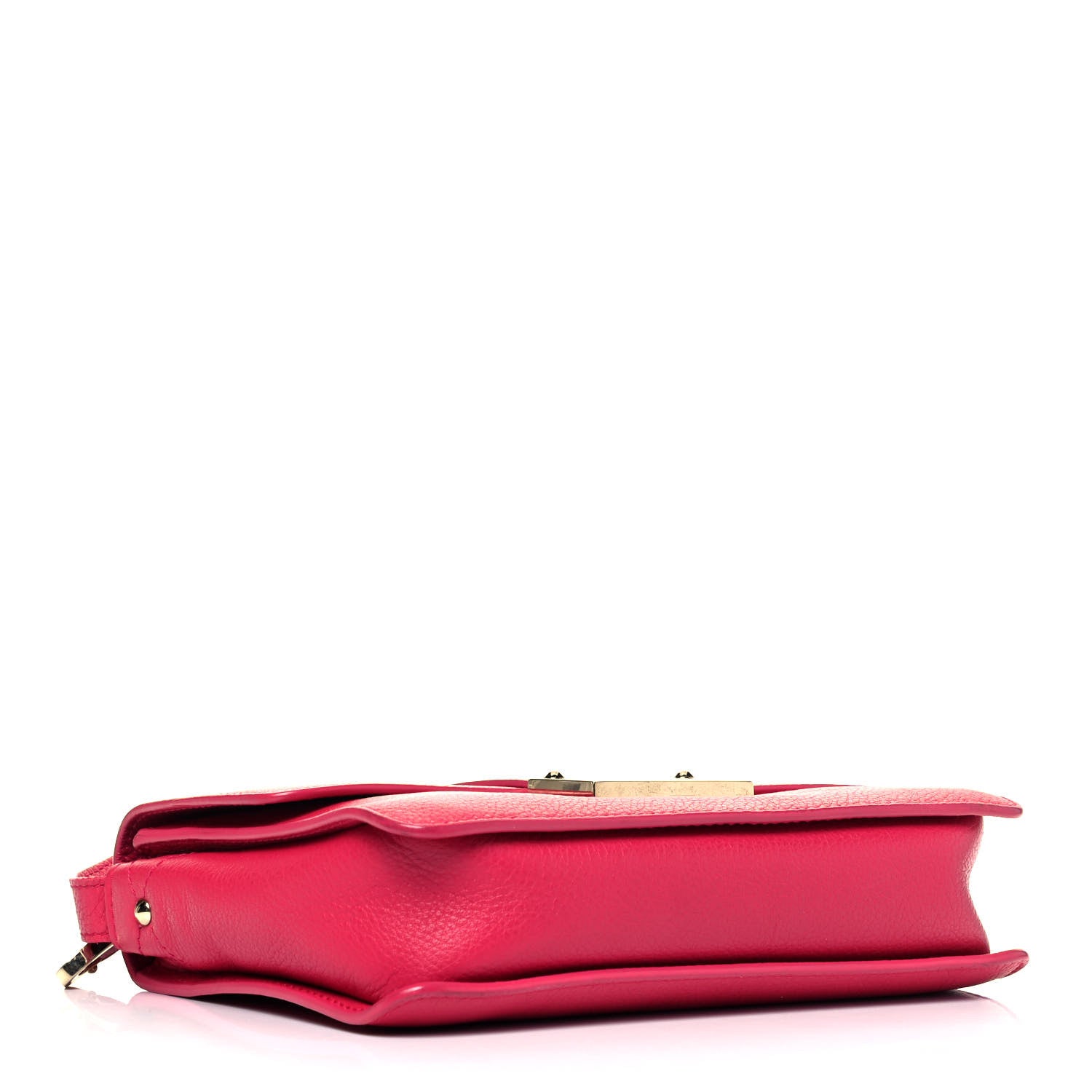 Jimmy Choo Grainy Pebbled Calfskin Rebel Crossbody Bag Pink 3 of 9