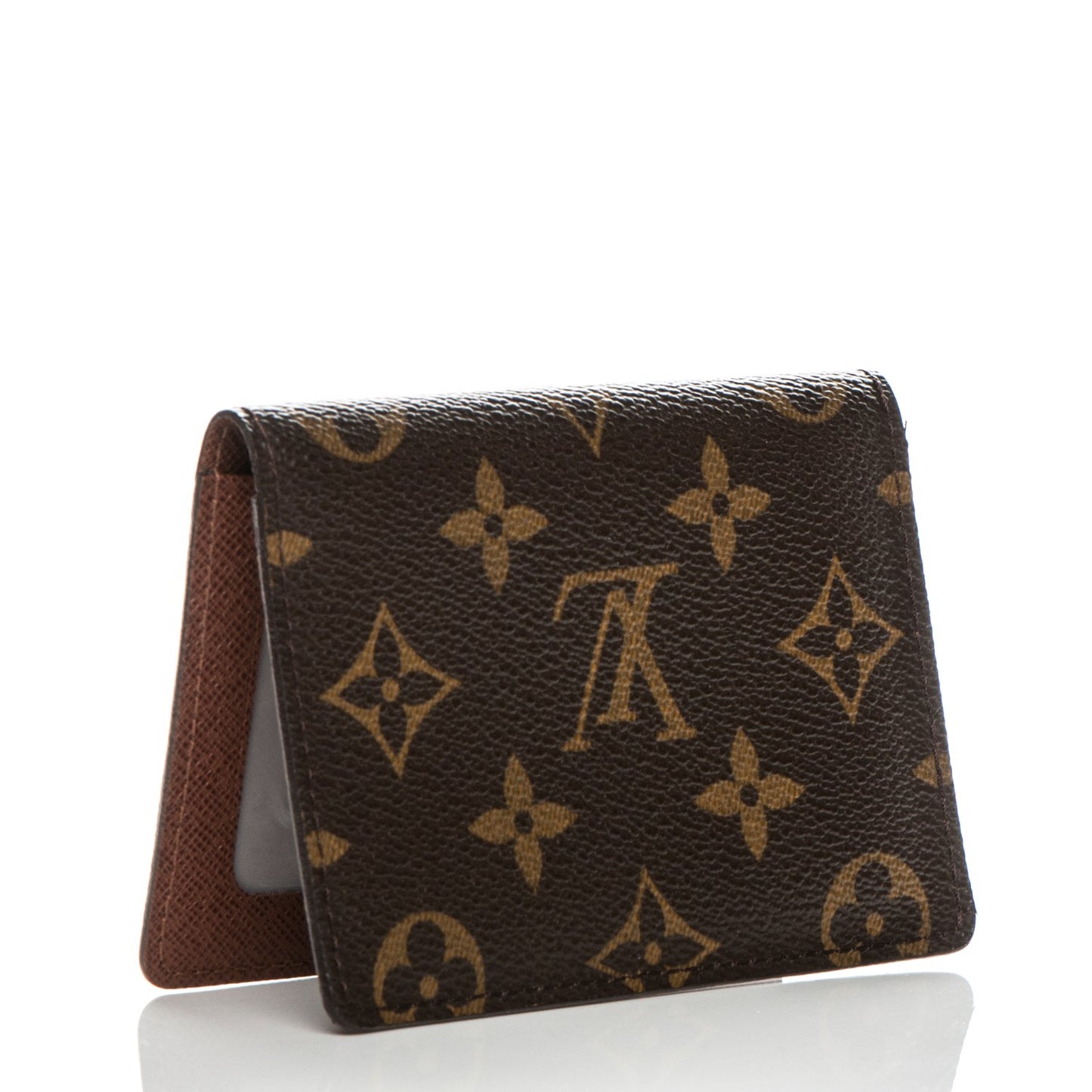 Monogram Porte 2 Cartes Vertical Card Holder