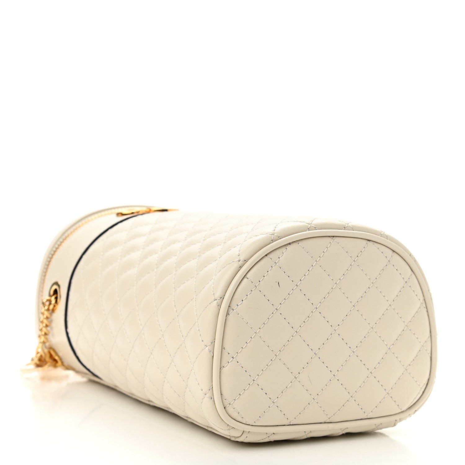 Gucci Calfskin Trapuntata Zumi Belt Bag Off White 4 of 11