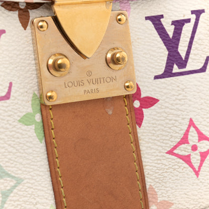 Louis Vuitton Monogram Multicolor Speedy 30 White 14 of 18