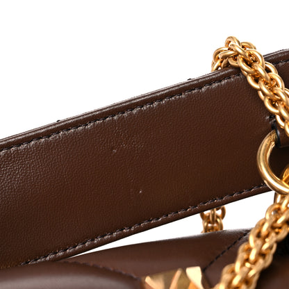 Valentino Garavani Nappa Medium Roman Stud Shoulder Bag Teak Brown 10 of 10