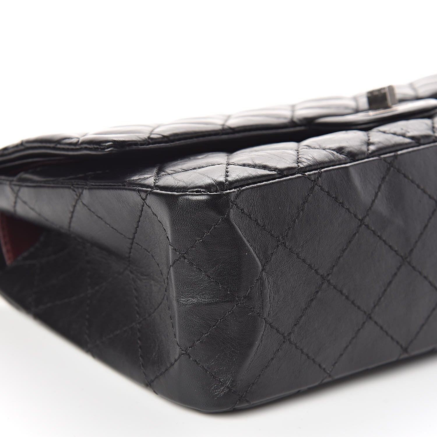 Chanel Aged Calfskin Quilted 2.55 Reissue 226 Flap Black 8 of 13