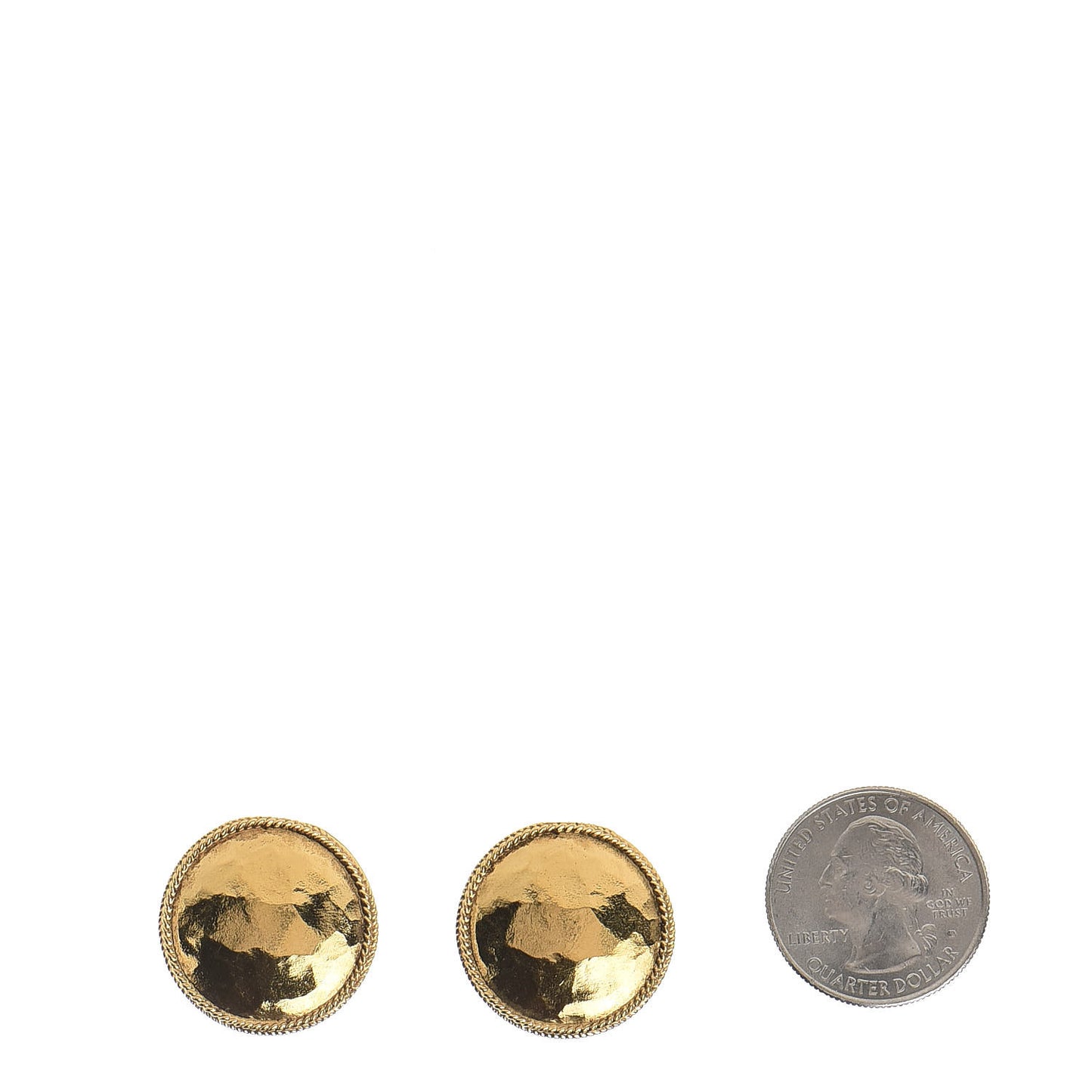 Studded Earrings Gold