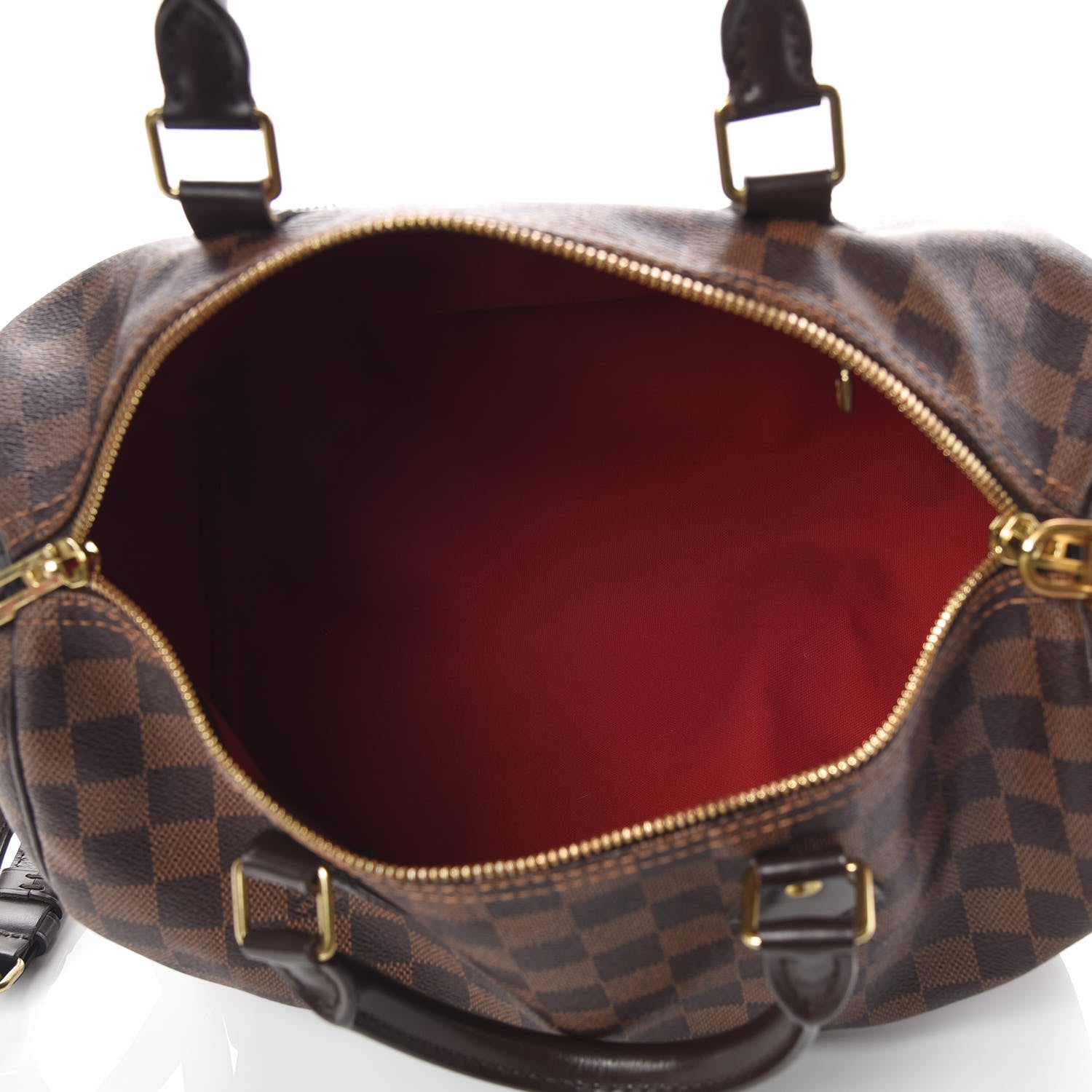 Louis Vuitton Damier Ebene Speedy Bandouliere 30 6 of 15