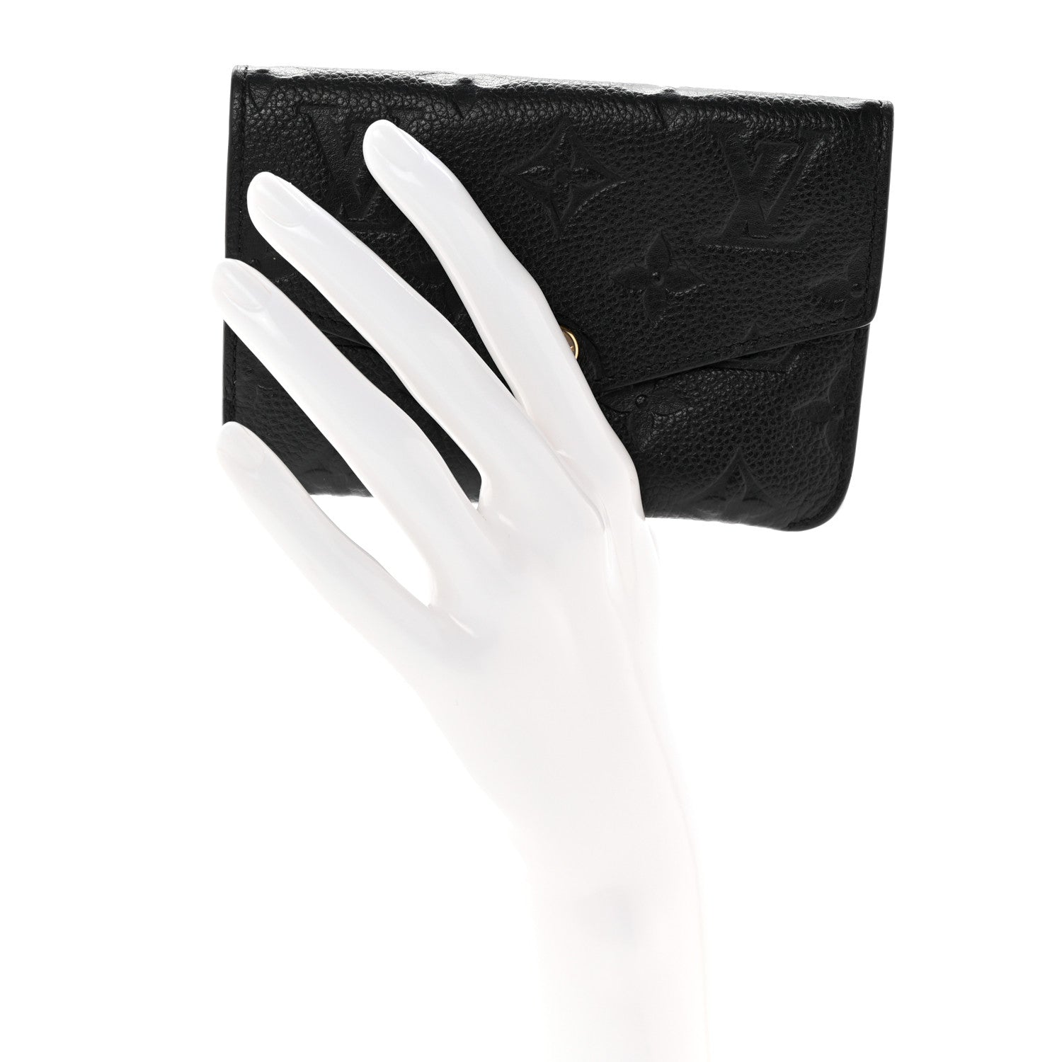 Louis Vuitton Empreinte Key Pouch Black 2 of 8