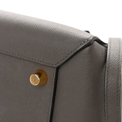 Celine Grained Calfskin Mini Belt Bag Grey 11 of 20