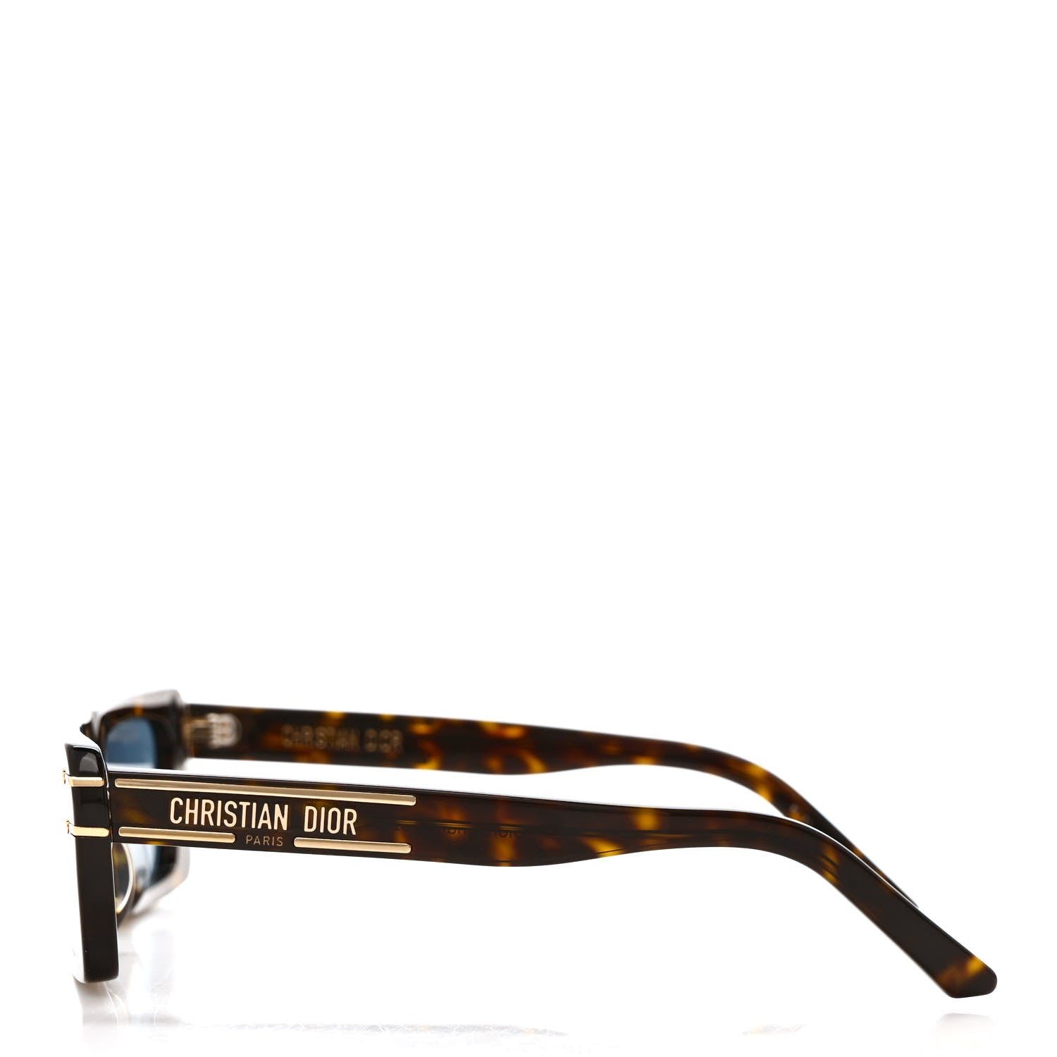 Christian Dior Diorsignature S2U Rectangular Sunglasses Tortoise 3 of 8