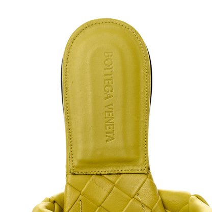 Bottega Veneta Nappa Maxi Intrecciato Lido Flat Sandals 36 Acid 6 of 7