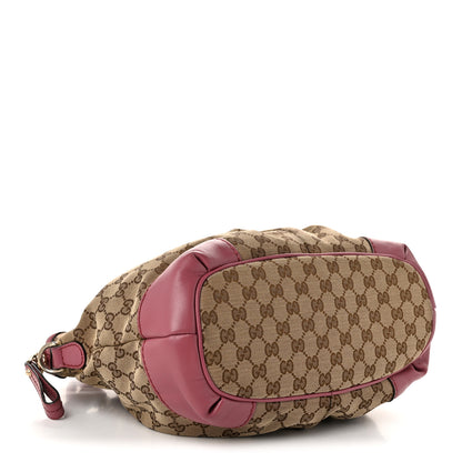 Gucci Monogram Medium Sukey Top Handle Peonia Flower 4 of 10