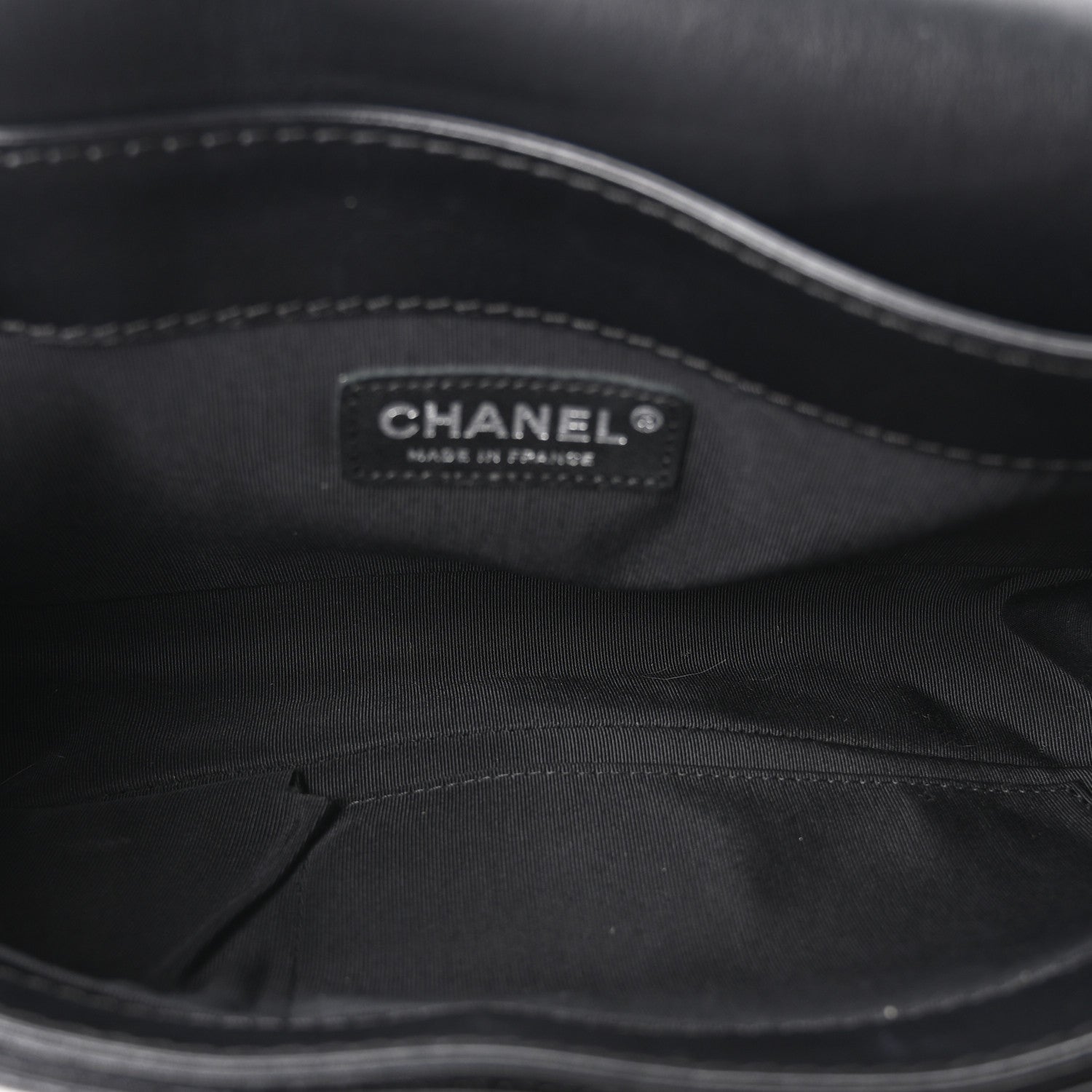 Chanel Calfskin Enchained New Medium Boy Flap Black 5 of 10