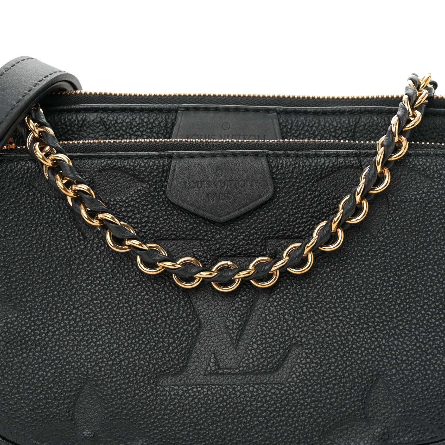 Louis Vuitton Empreinte Monogram Giant Multi Pochette Accessories Black 8 of 10
