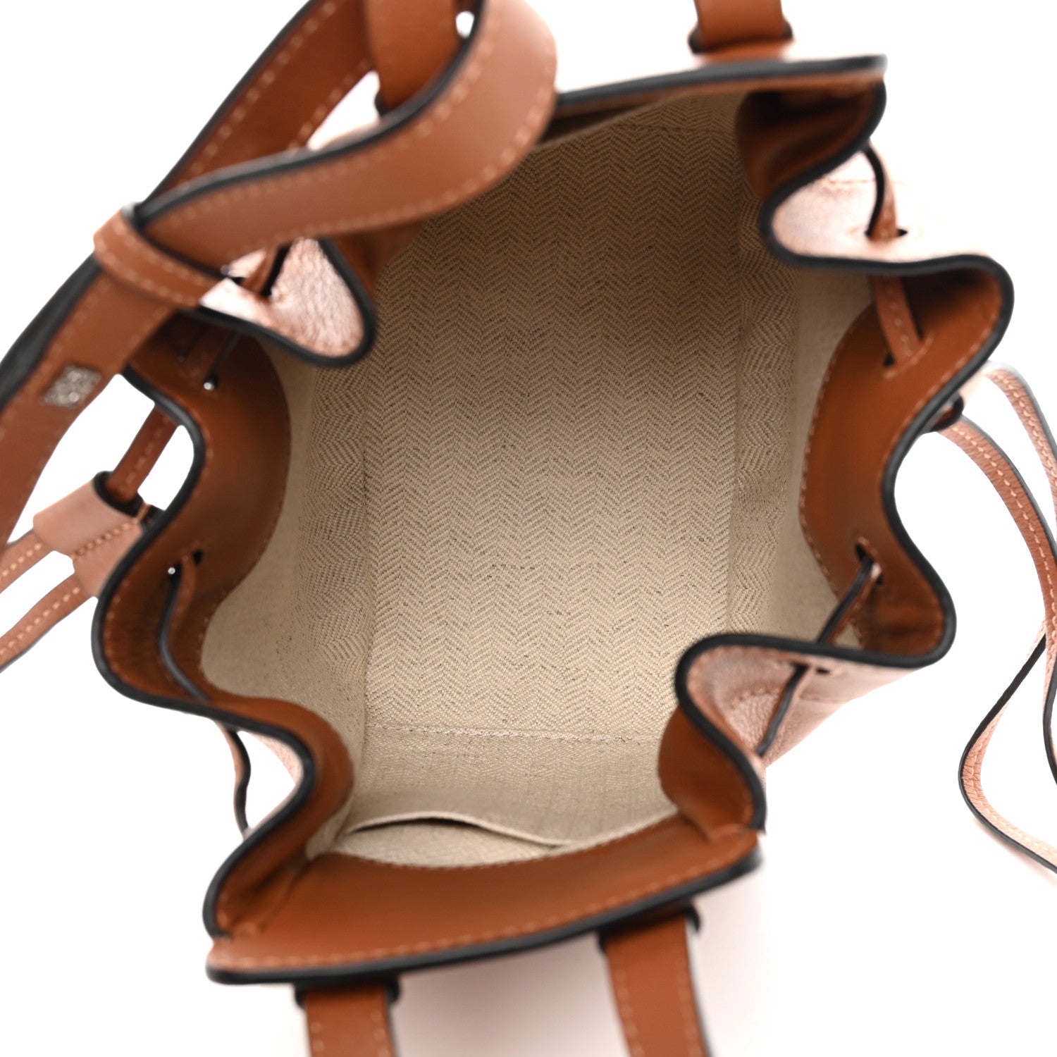 Loewe Calfskin Mini Hammock Shoulder Bag Tan 5 of 10