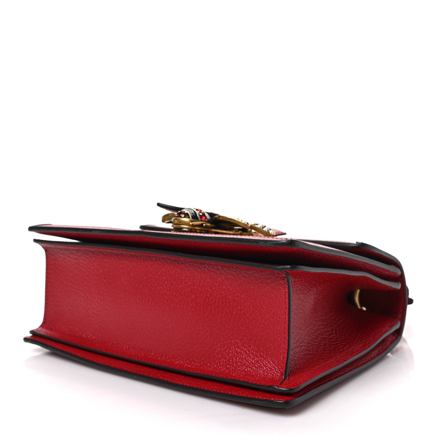 Gucci GG Supreme Monogram Small Queen Margaret Top Handle Bag Red 7 of 7