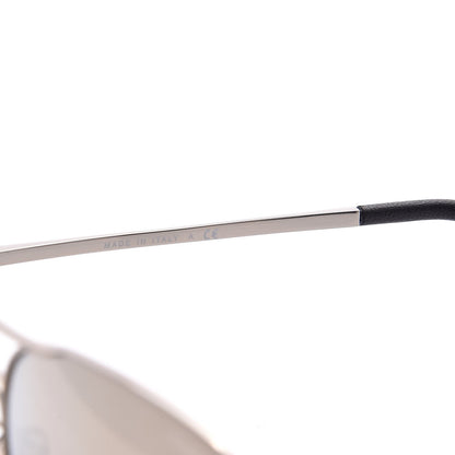 Chanel Aviator CC Sunglasses 4189-T-Q Silver 5 of 8