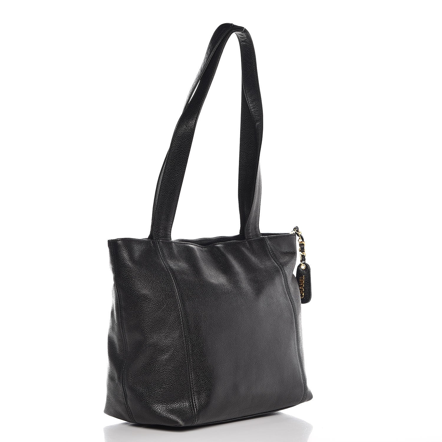 Chanel Caviar CC Shoulder Bag Black 3 of 13