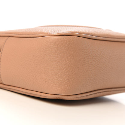 Gucci Pebbled Calfskin Small Soho Disco Bag Camelia 7 of 9