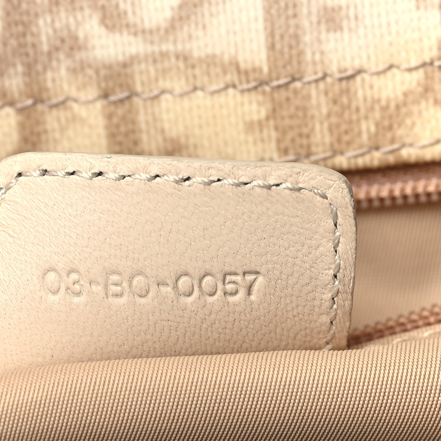 Christian Dior Monogram Trotter Romantique Tote Beige 7 of 14