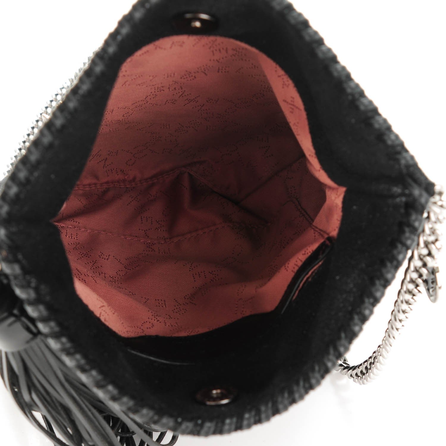 Stella McCartney Shaggy Deer Star Falabella Flat Crossbody Black 5 of 7