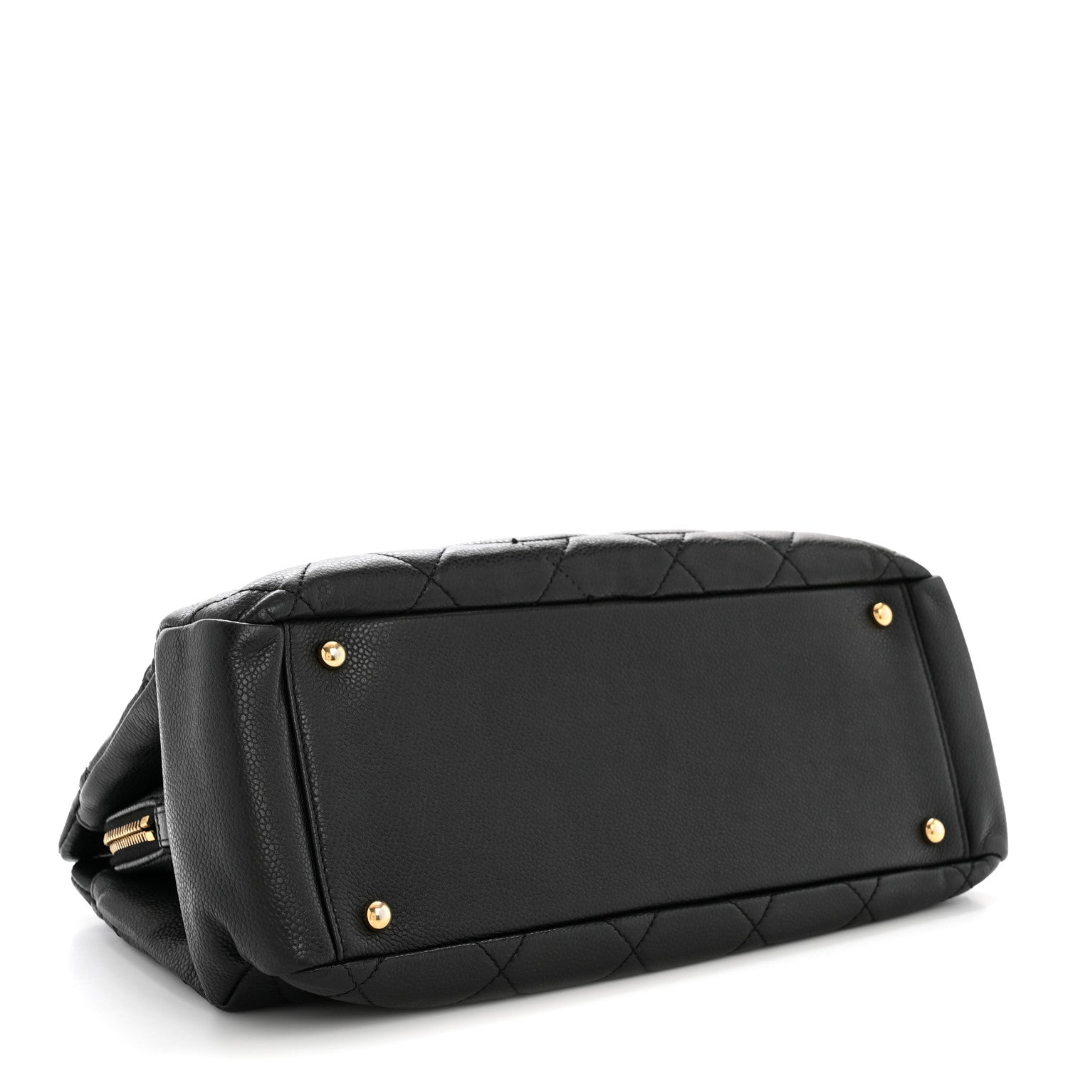 Chanel Caviar Quilted Timeless CC Soft Tote Black 4 of 14