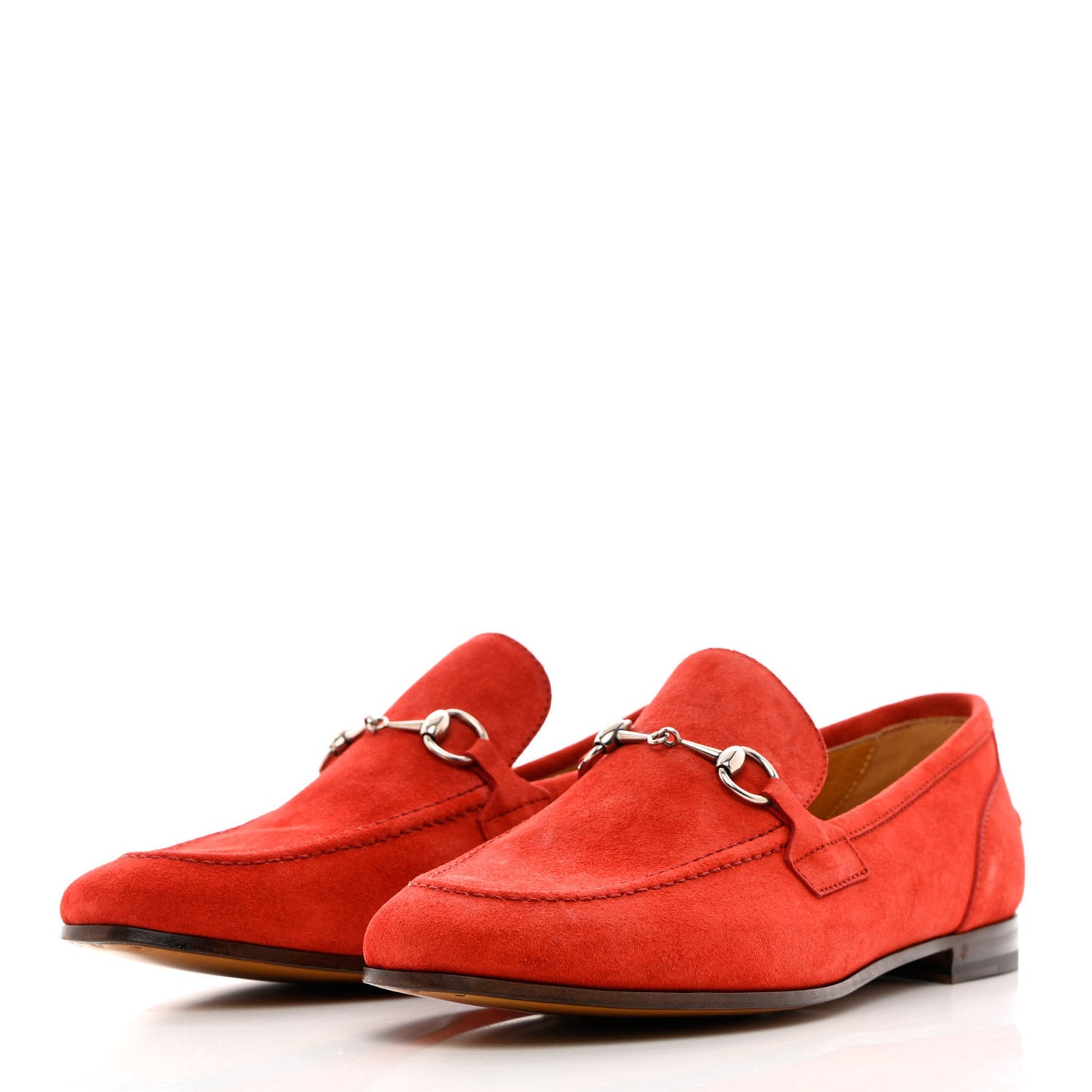 Suede Womens Jordaan Loafers 39 Red