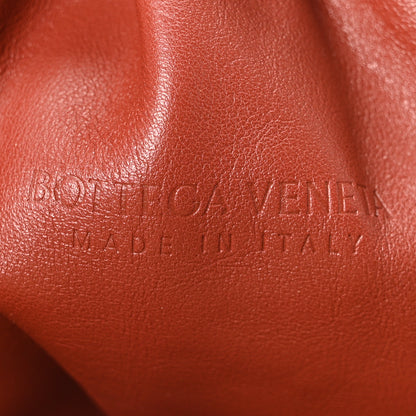 Bottega Veneta Smooth Butter Calf The Pouch Oversized Clutch Rust 6 of 9