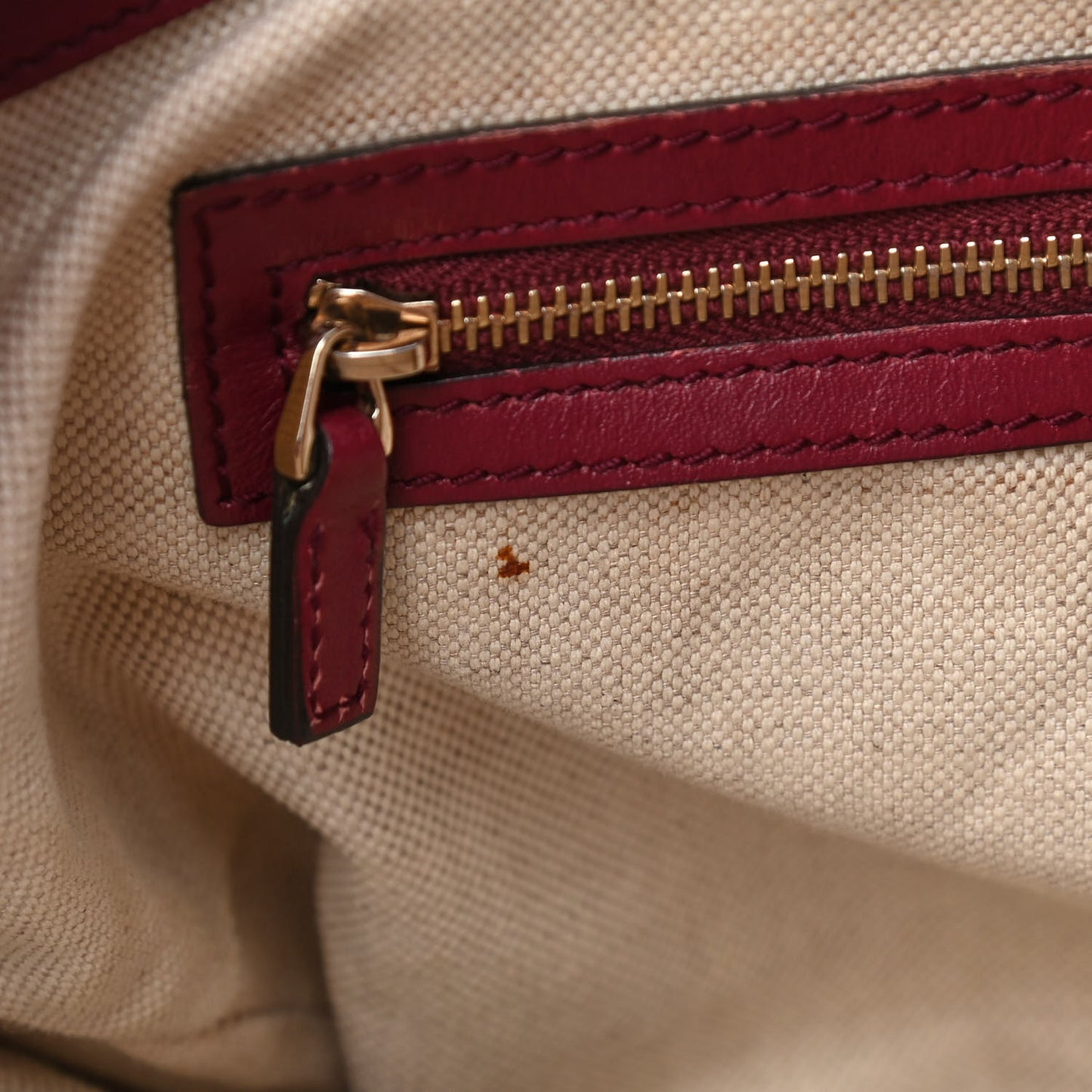 Monogram Web Medium Mayfair Tote Cherry
