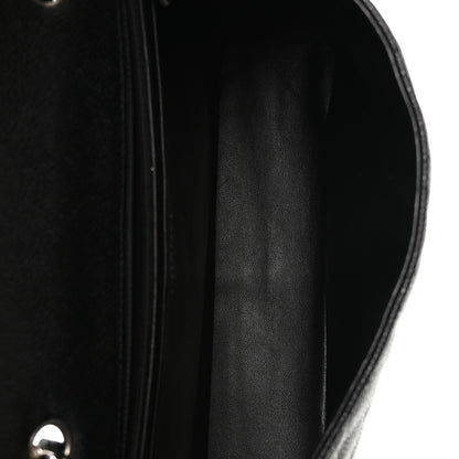 Chanel Caviar Quilted Jumbo Single Flap Black 5 of 11