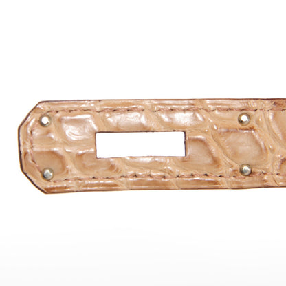 Hermes Matte Alligator Birkin 35 Poussiere 12 of 29