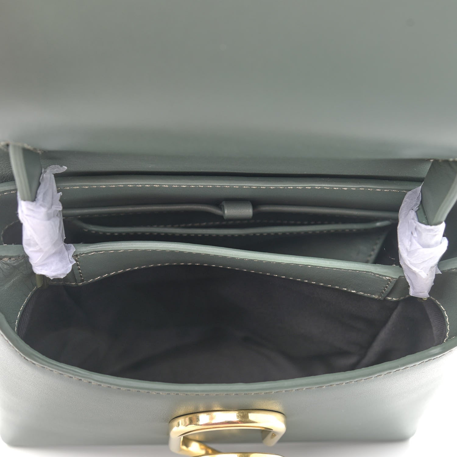 3.1 Phillip Lim Smooth Calfskin Mini Alix Top Handle Satchel Cactus 5 of 8