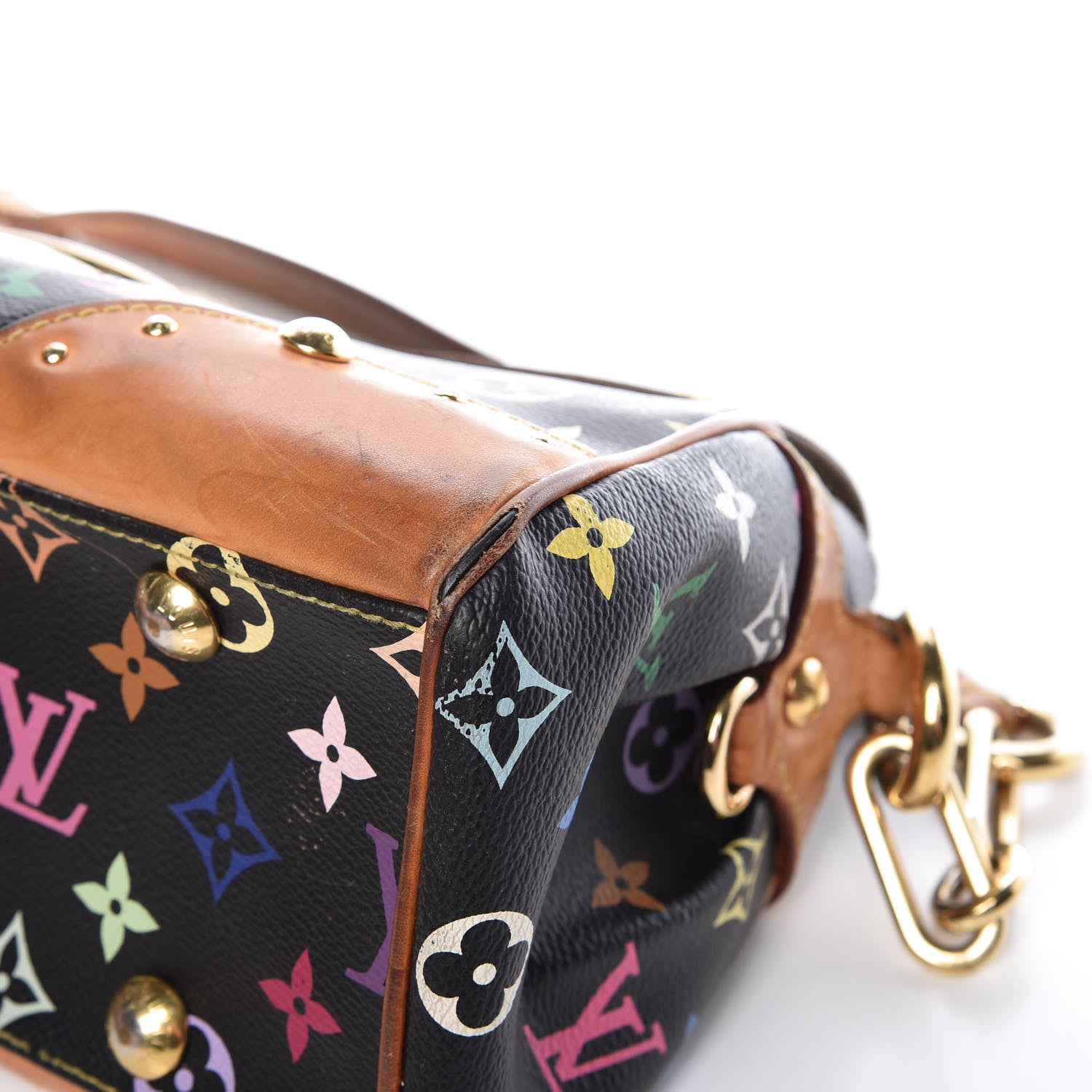 Louis Vuitton Monogram Multicolor Beverly MM Black 18 of 33