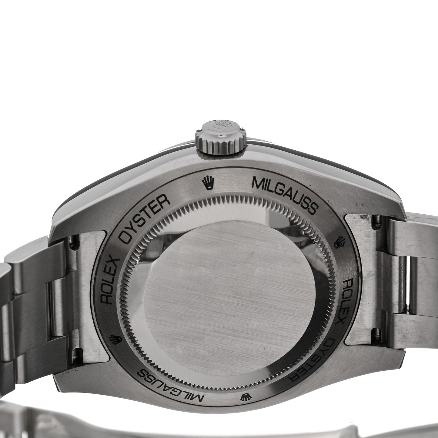 Stainless Steel 40mm Oyster Perpetual Milgauss Watch Z-Blue 116400GV